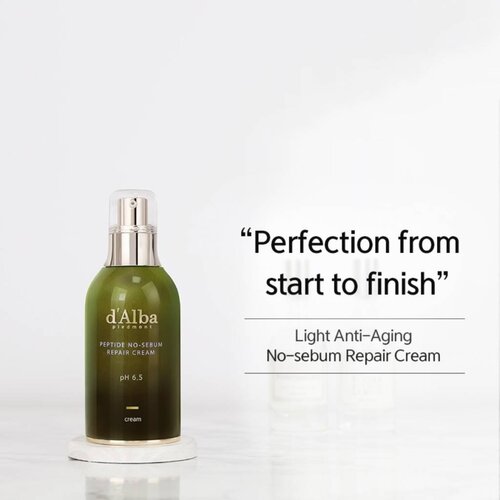 d'Alba Peptide No-Sebum Repair Cream