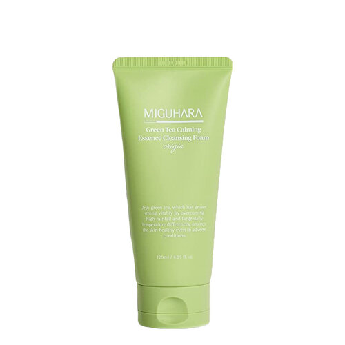 Miguhara Green Tea Calming Essence Cleansing Foam Origin Miguhara Green Tea Calming Essence Cleansing Foam Origin