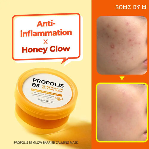 Some By Mi Propolis B5 Glow Barrier Calming Mask