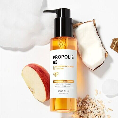 Some By Mi Propolis Glow Barrier Calming Oil To Foam