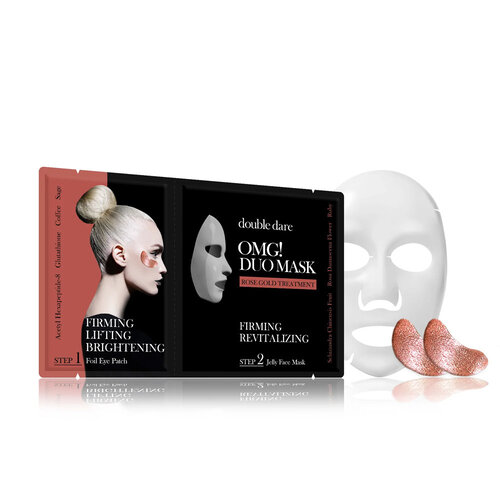 Double Dare OMG! Duo Mask Rose Gold Double Dare OMG! Duo Mask Rose Gold