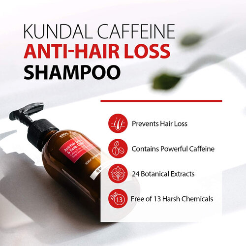 Kundal Natural Caffeine Shampoo Cherry Blossom Kundal Natural Caffeine Shampoo Cherry Blossom