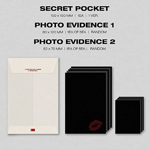 (G)I-DLE - 1st Full Album [I NEVER DIE] (Random Ver.)