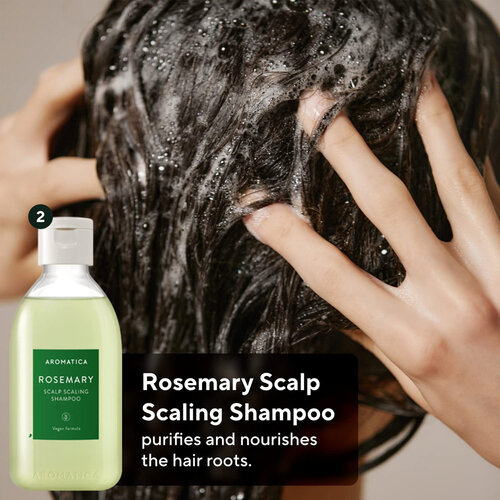 Aromatica Rosemary Scalp Scaling Trial Kit
