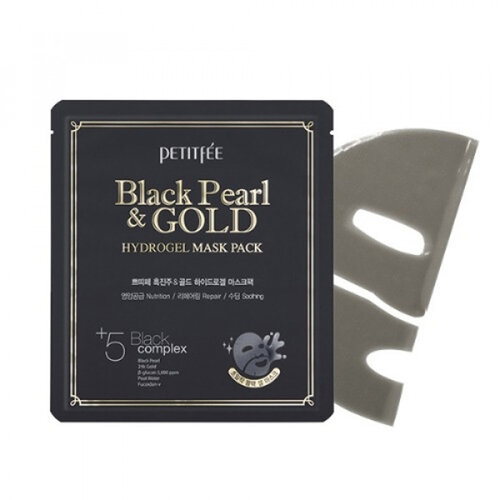 Petitfée Black Pearl & Gold Hydrogel Mask Petitfée Black Pearl & Gold Hydrogel Mask