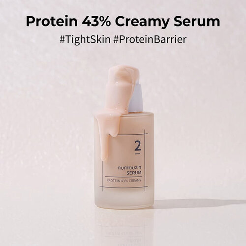 Numbuzin No.2 Protein 43% Creamy Serum Numbuzin No.2 Protein 43% Creamy Serum