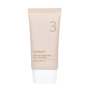 Numbuzin No.3 Porcelain Base-skip Tone Up Beige SPF 50+ PA++++