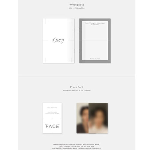 Jimin(BTS) - [FACE] (Weverse Albums ver.)