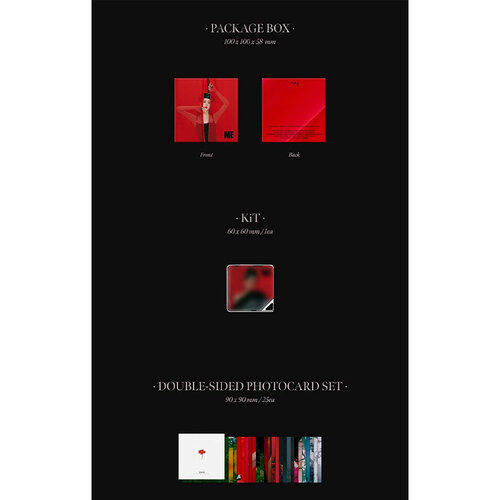 JISOO - JISOO FIRST SINGLE ALBUM [ME] (KiT ALBUM)