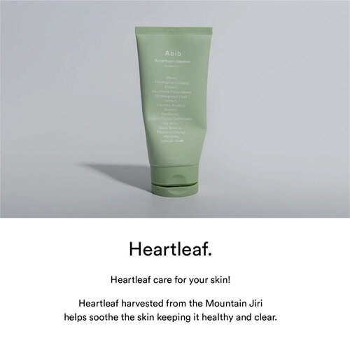 Abib Acne Foam Cleanser Heartleaf Foam Abib Acne Foam Cleanser Heartleaf Foam