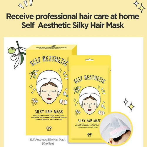 G9 Skin Self Aesthetic Silky Hair Mask G9 Skin Self Aesthetic Silky Hair Mask