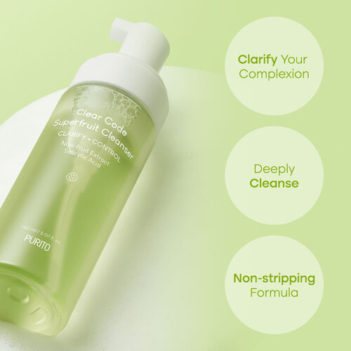 Purito Seoul Clear Code Superfruit Cleanser Purito Seoul Clear Code Superfruit Cleanser