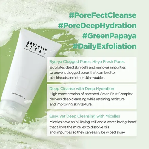 Rovectin Porecare Tightening Cleansing Foam Rovectin Porecare Tightening Cleansing Foam