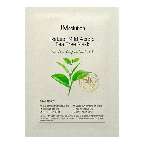 JMsolution Releaf Mild Acidic Tea Tree Mask