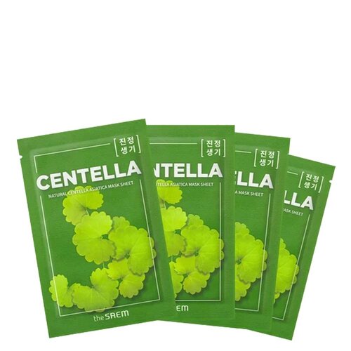 The Saem Natural Centella Asiatica Sheet Mask The Saem Natural Centella Asiatica Sheet Mask