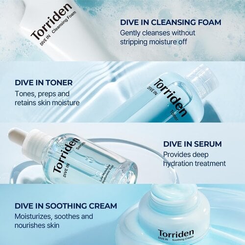 Torriden DIVE-IN Skin Care Trial Kit Torriden DIVE-IN Skin Care Trial Kit