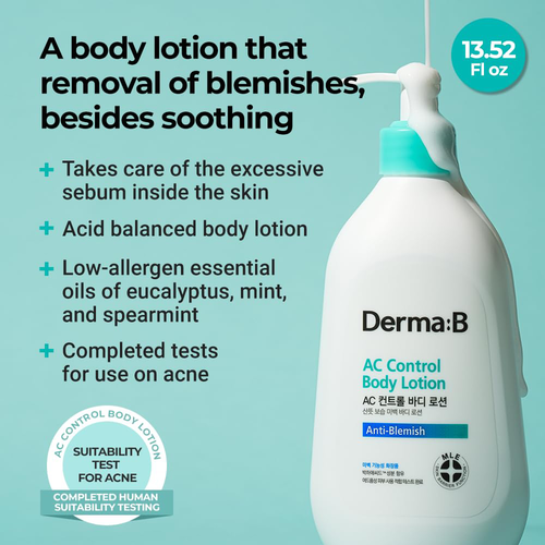 DERMA:B AC Control Body Lotion DERMA:B AC Control Body Lotion