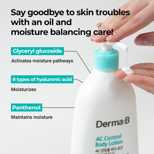 DERMA:B AC Control Body Lotion DERMA:B AC Control Body Lotion
