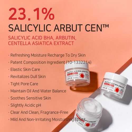 APLB Salicylic Acid BHA Arbutin Facial Cream APLB Salicylic Acid BHA Arbutin Facial Cream
