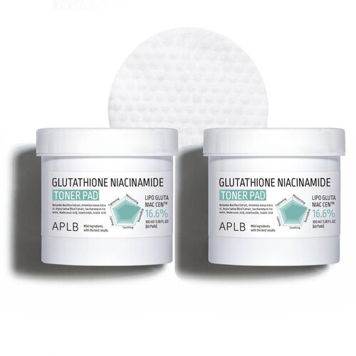 APLB Glutathione Niacinamide Toner Pad
