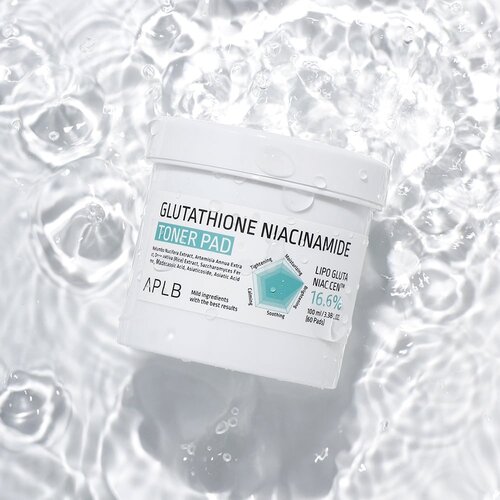APLB Glutathione Niacinamide Toner Pad