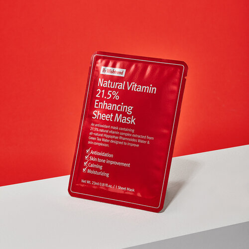 By Wishtrend Natural Vitamin 21.5 Enhancing Sheet Mask By Wishtrend Natural Vitamin 21.5 Enhancing Sheet Mask