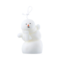 Light Up Studio Snowman Candle