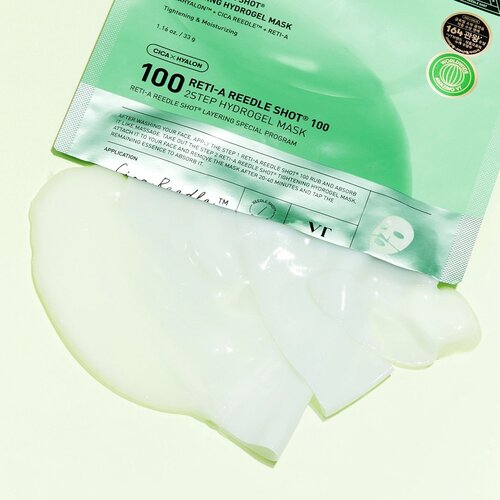 VT Cosmetics Reti-A Reedle Shot 100 2Step Hydrogel Mask VT Cosmetics Reti-A Reedle Shot 100 2Step Hydrogel Mask