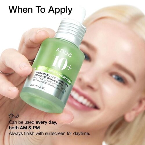 Anua Azelaic Acid 10 Hyaluron Redness Soothing Serum Anua Azelaic Acid 10 Hyaluron Redness Soothing Serum