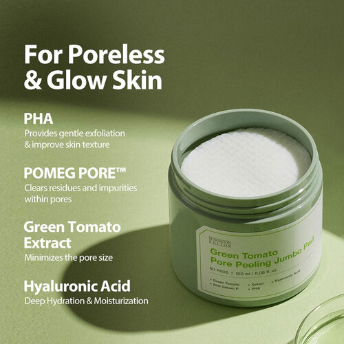 Sungboon Editor Green Tomato Pore Peeling Jumbo Pad Sungboon Editor Green Tomato Pore Peeling Jumbo Pad