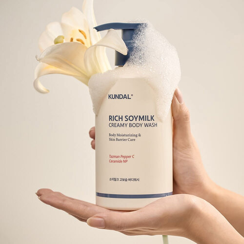 Kundal Rich Soymilk Creamy Body Wash Mellow Vanilla Kundal Rich Soymilk Creamy Body Wash Mellow Vanilla
