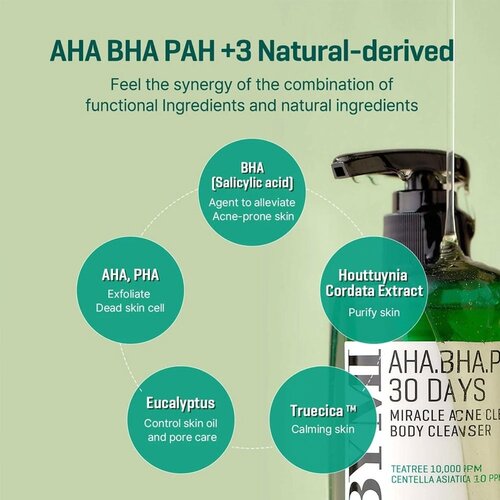 Some By Mi AHA.BHA.PHA 30 Days Miracle Acne Clear Body Cleanser Some By Mi AHA.BHA.PHA 30 Days Miracle Acne Clear Body Cleanser