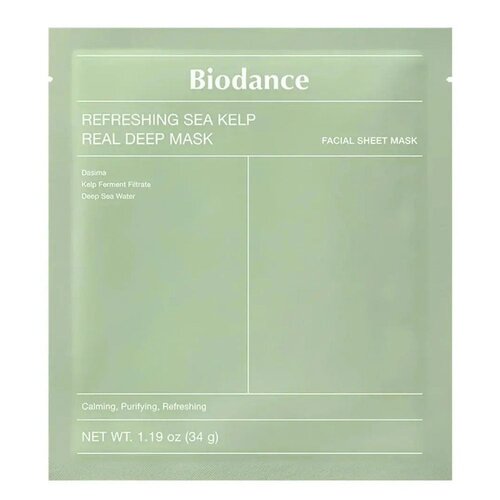 Biodance Refreshing Sea Kelp Real Deep Mask Biodance Refreshing Sea Kelp Real Deep Mask