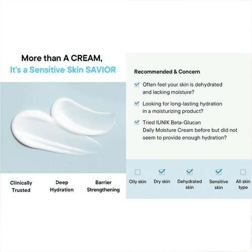 iUNIK Beta Glucan 3X Barrier Cream iUNIK Beta Glucan 3X Barrier Cream