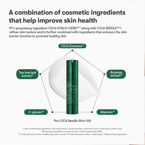 VT Cosmetics Pro Cica Reedle Shot 100 VT Cosmetics Pro Cica Reedle Shot 100