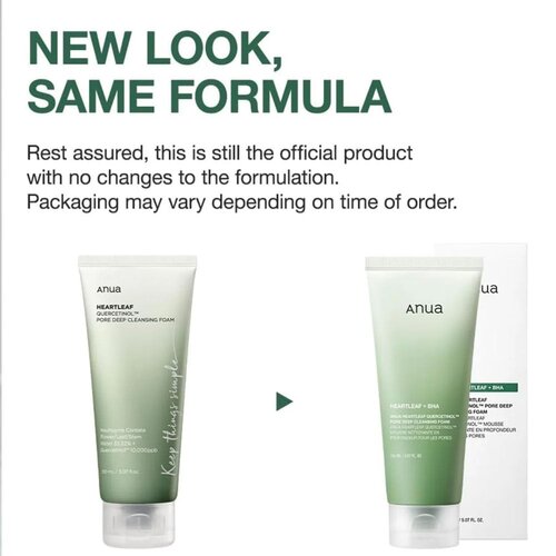 Anua Heartleaf Quercetinol Pore Deep Cleansing Foam Anua Heartleaf Quercetinol Pore Deep Cleansing Foam