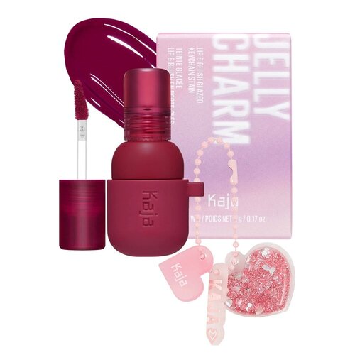 Jelly Charm Lip & Blush Glazed Keychain Stain Jelly Charm Lip & Blush Glazed Keychain Stain