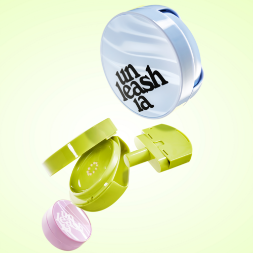 Unleashia Babe Skin Baby Blue Cushion Cover and Refill Unleashia Babe Skin Baby Blue Cushion Cover and Refill