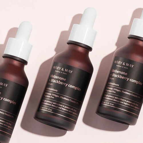 Mary & May Idebenone + Blackberry Complex Serum Mary & May Idebenone + Blackberry Complex Serum