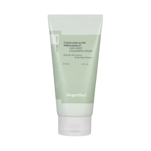 Veganifect Clean and Glow Green Barley LHA Deep Cleansing Foam