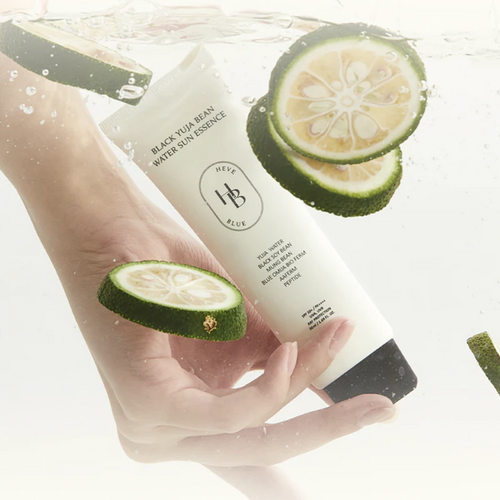 HEVEBLUE Black Yuja Bean Water Sun Essence HEVEBLUE Black Yuja Bean Water Sun Essence