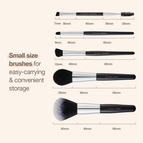 Studio 17 Portable Makeup Brush Set Studio 17 Portable Makeup Brush Set