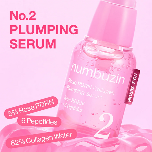 Numbuzin No.2 Rose PDRN Collagen Plumping Serum Numbuzin No.2 Rose PDRN Collagen Plumping Serum