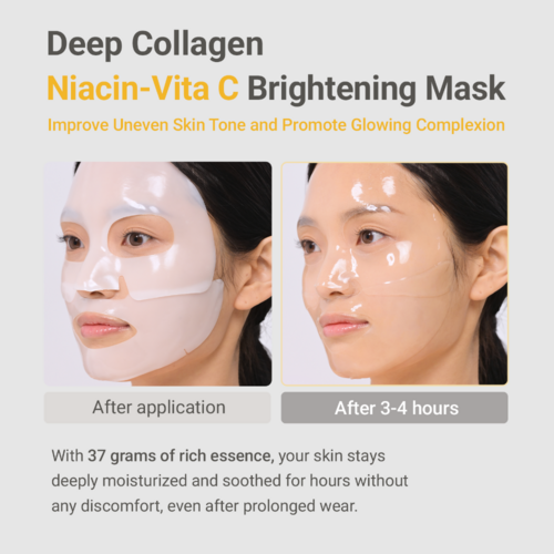 Sungboon Editor Deep Collagen Niacin Vita C Brightening Mask