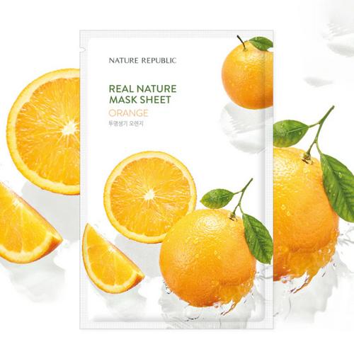 Nature Republic Real Nature Orange Sheet Mask