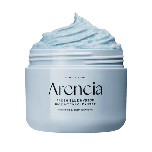 Arencia Fresh Blue Hyssop Rice Mochi Cleanser