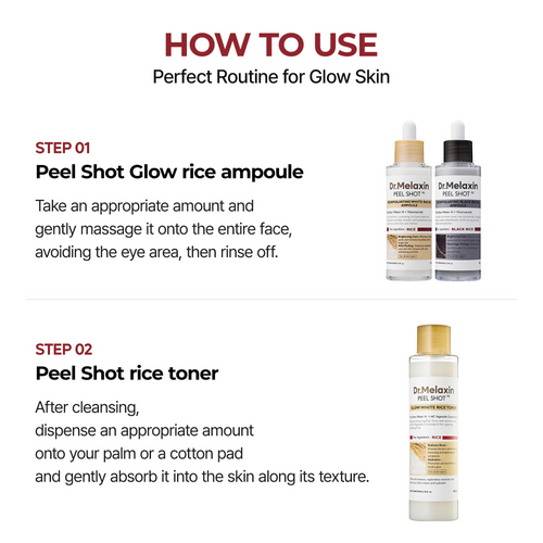 Peel Shot Glow White Rice Toner