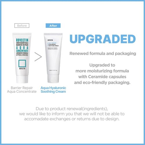 Rovectin Aqua Hyaluronic Soothing Cream