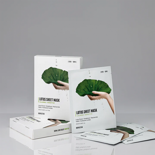 Rovectin Clean Lotus Water Calming Sheet Mask