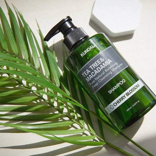 Kundal Tea Tree & Macadamia Deep Cleansing Shampoo Cherry Blossom Kundal Tea Tree & Macadamia Deep Cleansing Shampoo Cherry Blossom